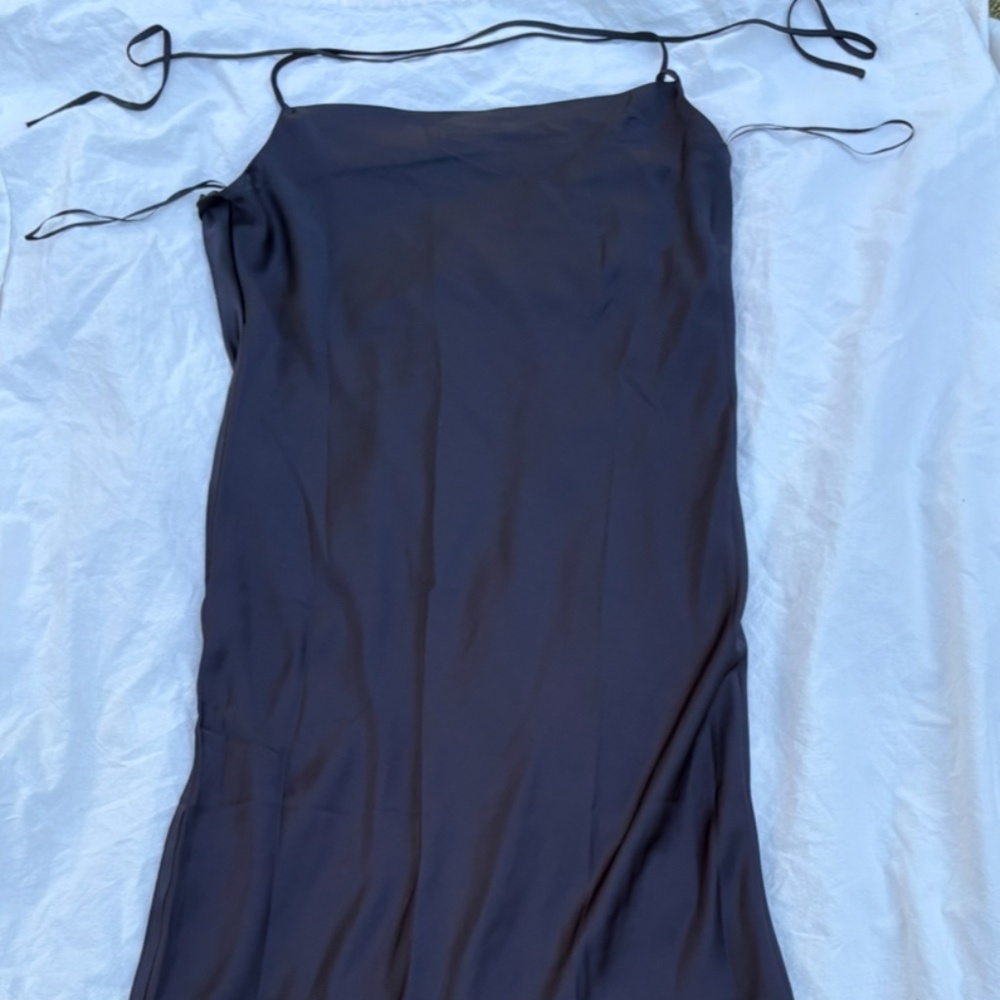 The Occasion by Old Navy Satin Cowl Maxi Dress, size L, NWOT